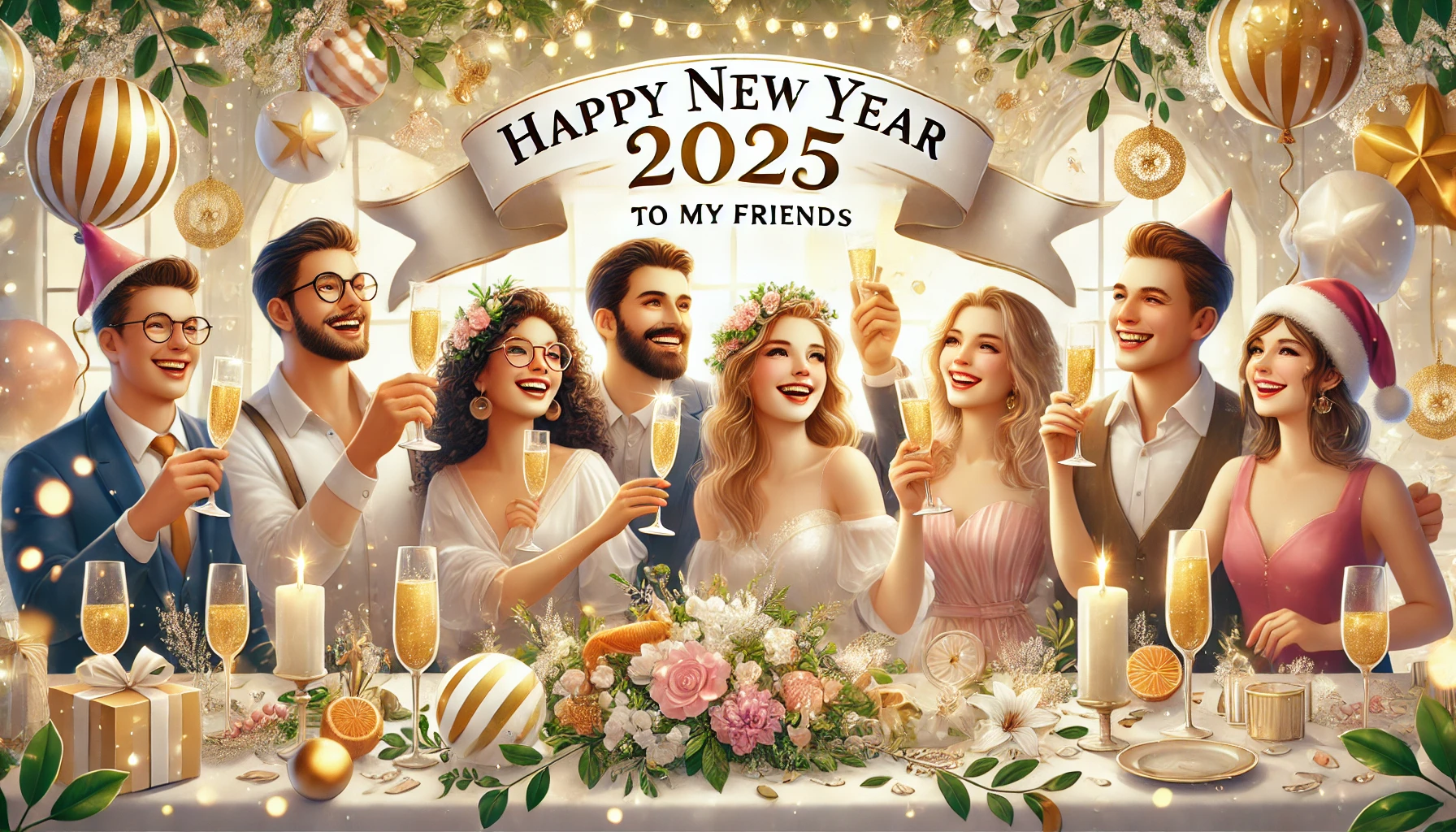 Happy New Year 2025 To My Friends